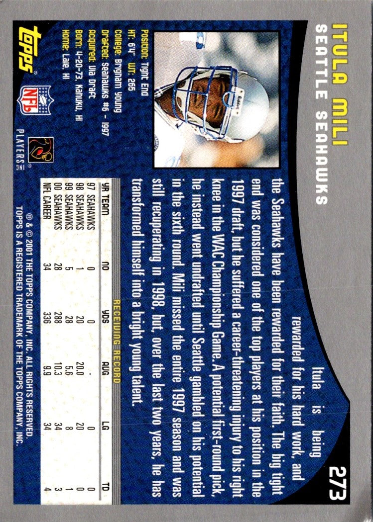 2001 Topps Itula Mili