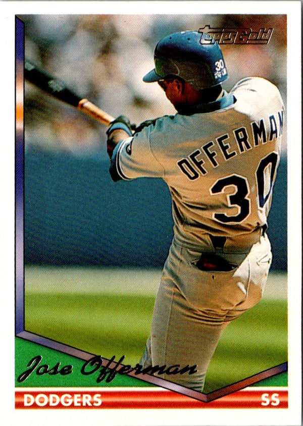 1994 Topps Jose Offerman #241