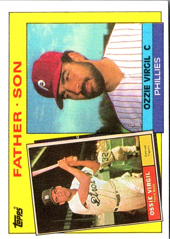 1985 Topps Ossie Virgil/Ozzie Virgil #143