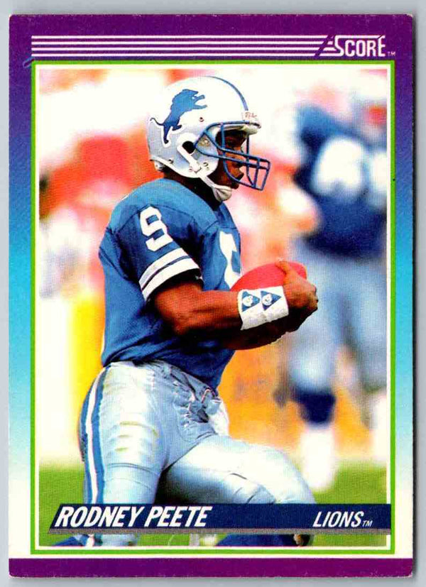 1990 Score Rodney Peete #219