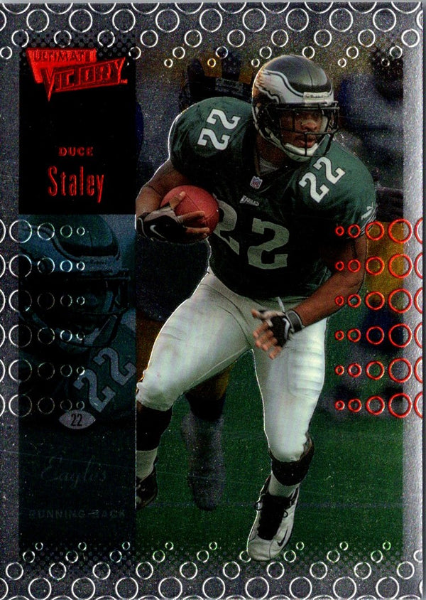 2000 Upper Deck Ultimate Victory Duce Staley #67