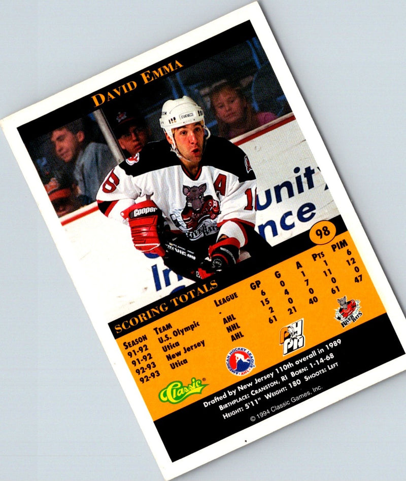 1994 Classic Pro Prospects David Emma