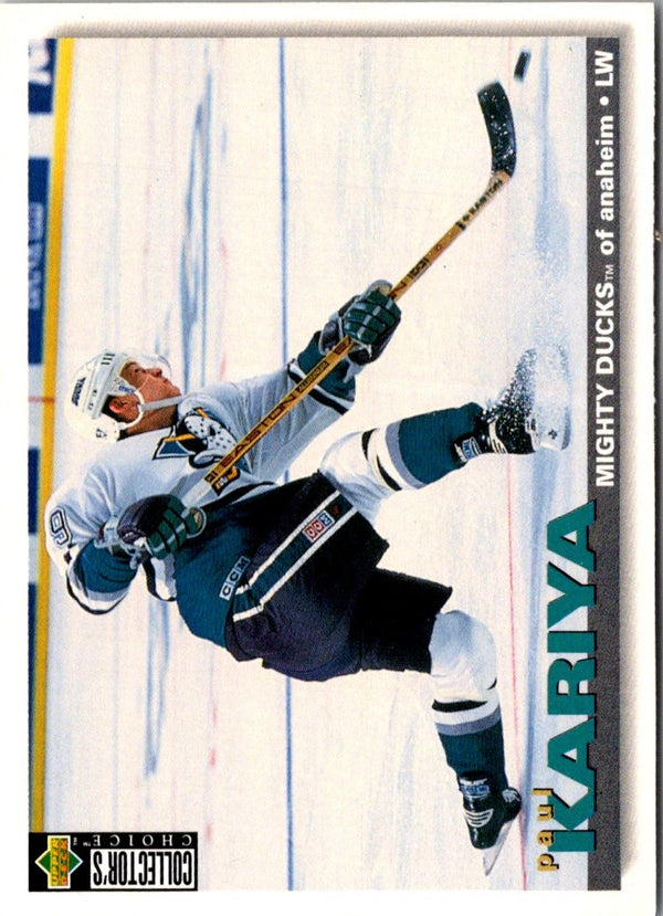 1995 Collector's Choice Paul Kariya #159