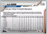 2020 Topps Update Alex Wood #U-252