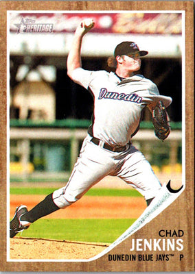 2011 Topps Heritage Minor League Chad Jenkins #140