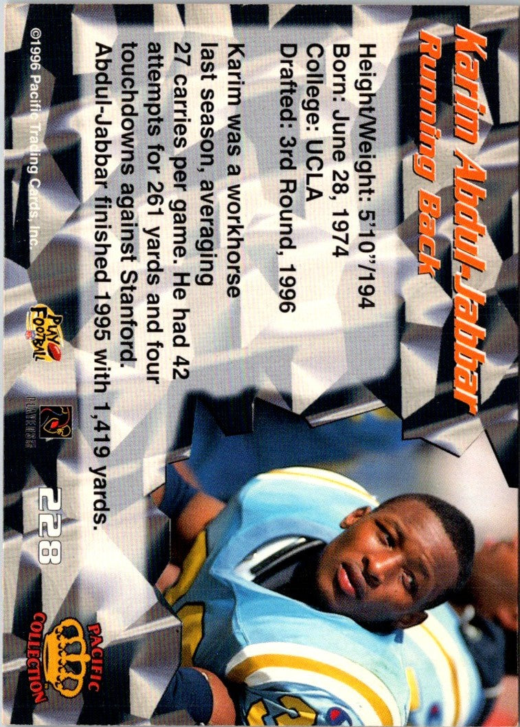 1996 Pacific Karim Abdul-Jabbar