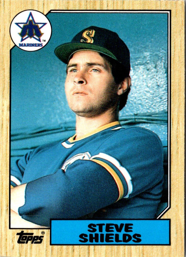 1987 Topps Traded Steve Shields #113T