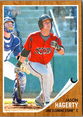 2011 Topps Heritage Minor League Jason Hagerty #126