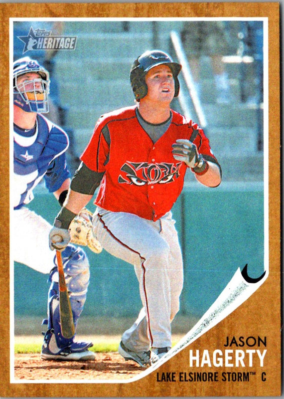 2011 Topps Heritage Minor League Jason Hagerty #126