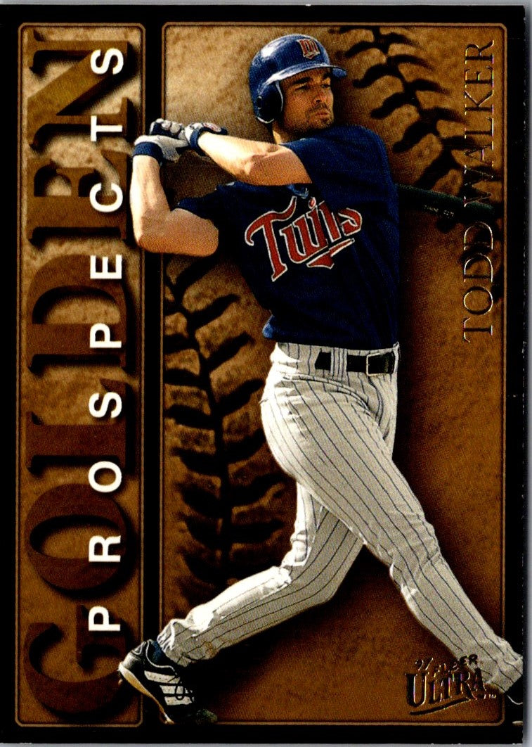 1997 Ultra Golden Prospects Todd Walker