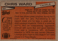 1981 Topps Chris Ward #261 Rookie NM-MT