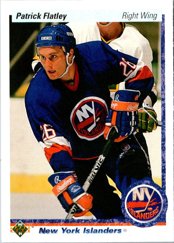 1990 Upper Deck Patrick Flatley #118