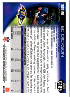 2010 Topps Chrome Ed Dickson #C185 Rookie