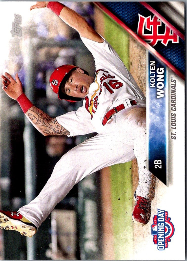 2016 Topps Opening Day Kolten Wong