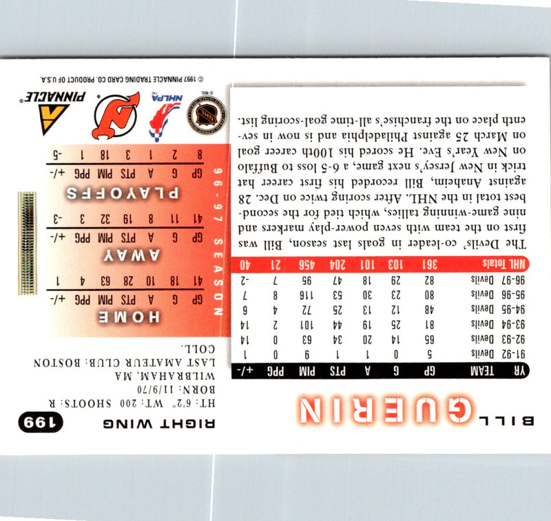 1997 Score Bill Guerin