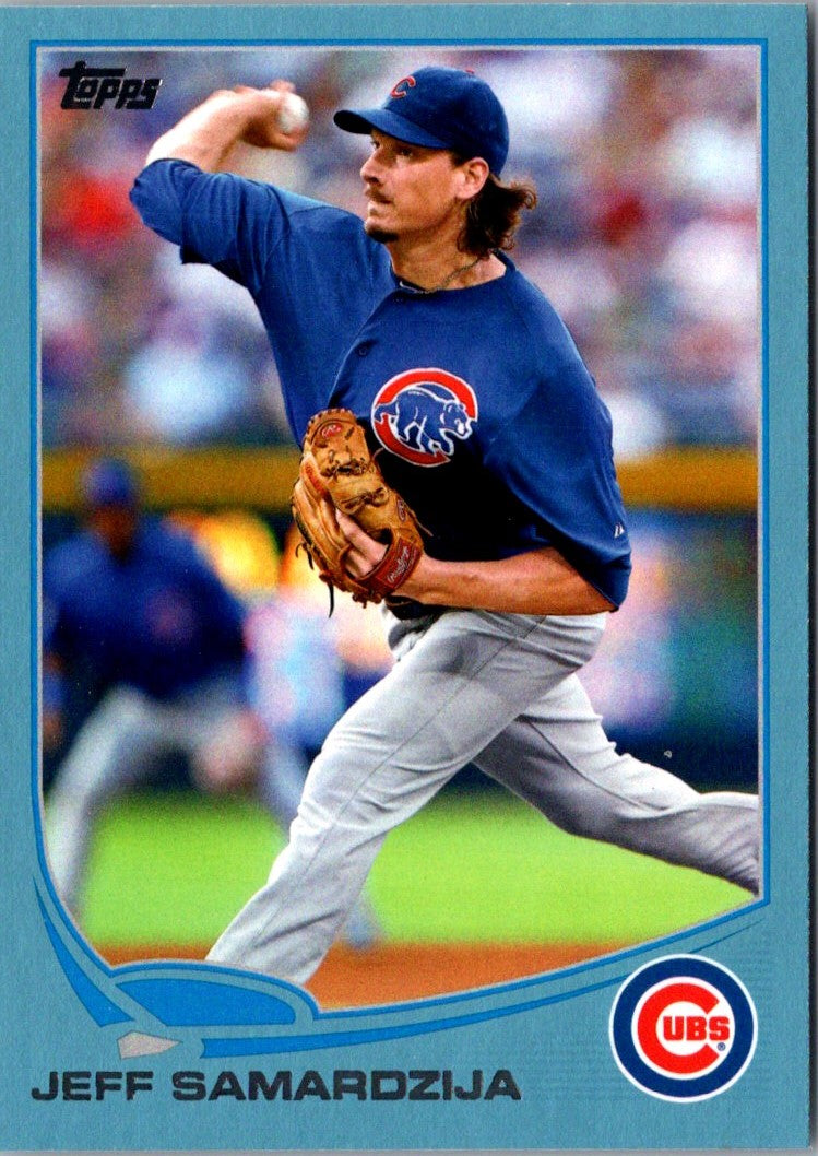 2013 Topps Jeff Samardzija