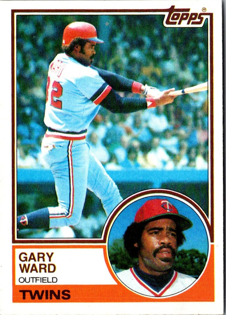 1983 Topps Gary Ward