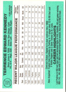 1984 Donruss Terry Kennedy