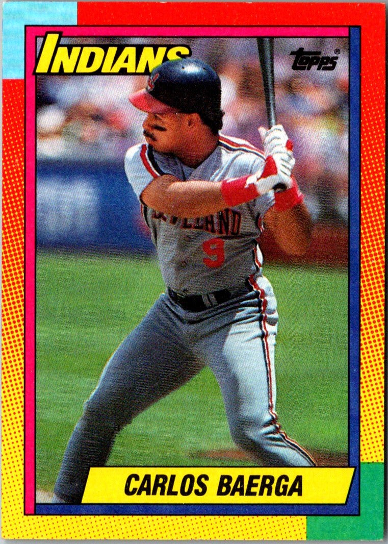 1990 Topps Traded Carlos Baerga