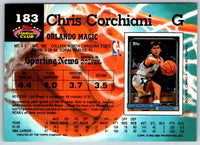 1992 Stadium Club Chris Corchiani #183