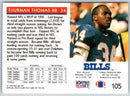 1990 Proset Thurman Thomas