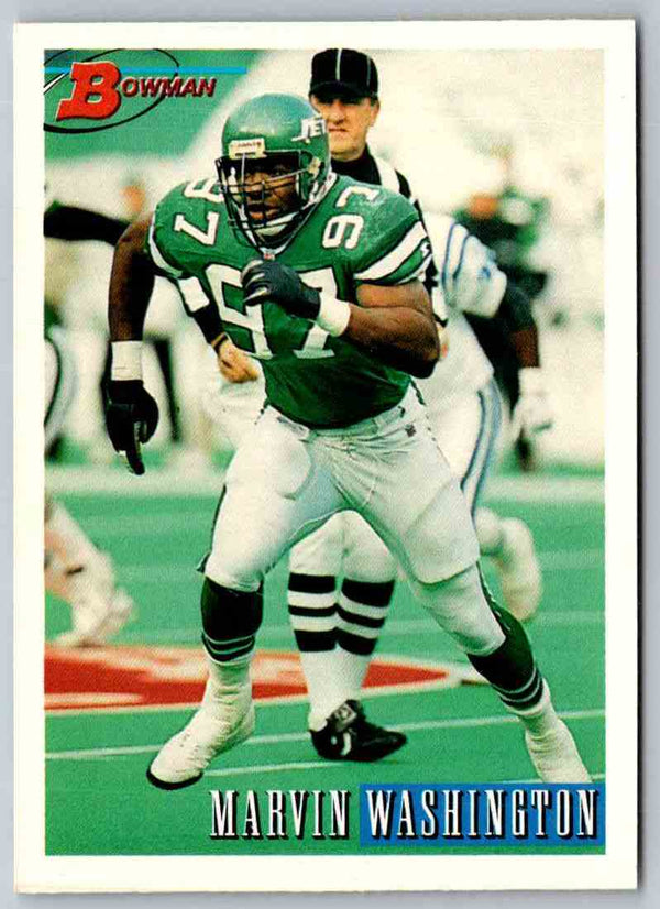 1993 Bowman Football Marvin Washington #171