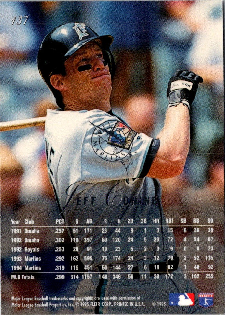 1995 Flair Jeff Conine