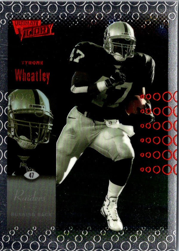 2000 Upper Deck Ultimate Victory Tyrone Wheatley #66