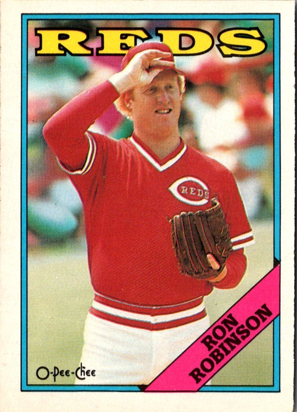 1988 O-Pee-Chee Ron Robinson #342