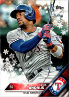 2016 Topps Holiday Baseball Elvis Andrus #HMW92