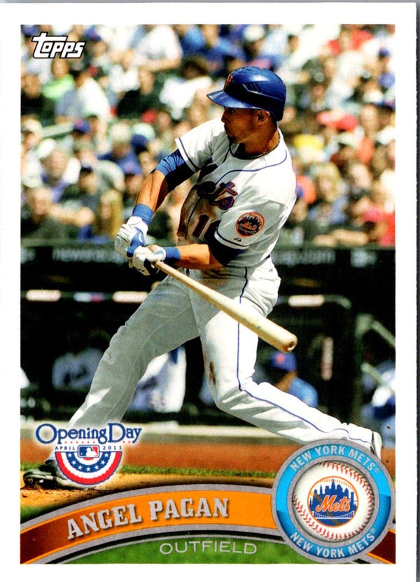 2011 Topps Opening Day Angel Pagan #98