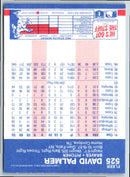 1987 Fleer David Palmer