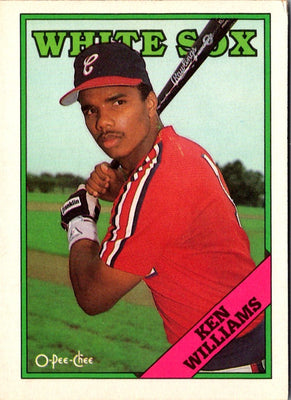 1988 O-Pee-Chee Ken Williams #92