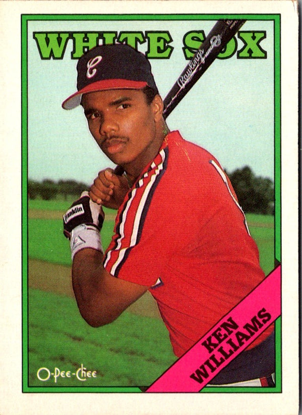 1988 O-Pee-Chee Ken Williams #92