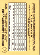 1985 Donruss Ruppert Jones