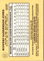1985 Donruss Ruppert Jones #612