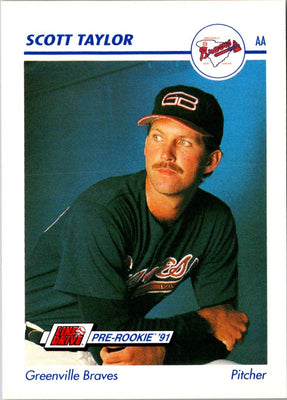 1991 Line Drive AA Scott Taylor #219