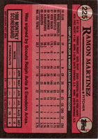 1989 Topps Ramon Martinez #225 Rookie