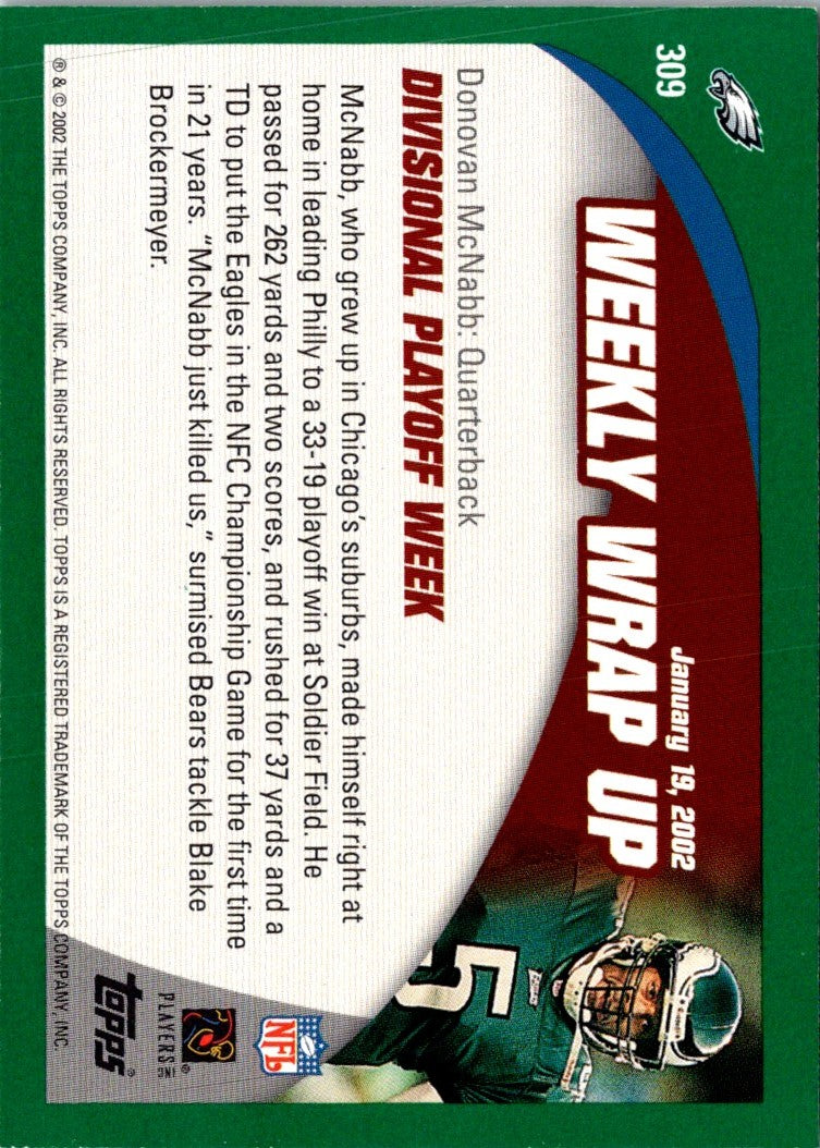 2002 Topps Donovan McNabb