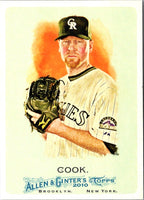 2010 Topps Allen & Ginter Aaron Cook #244