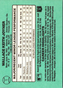 1986 Donruss The Rookies Wally Joyner