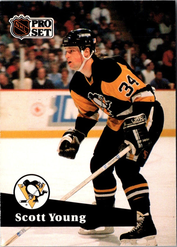 1991 Pro Set Scott Young #195