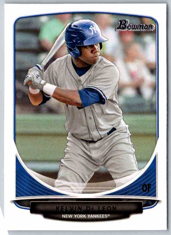 2013 Bowman Kelvin De Leon #BP86