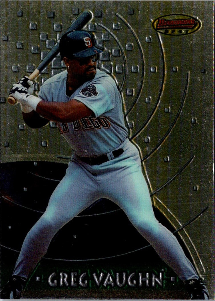 1997 Bowman's Best Greg Vaughn