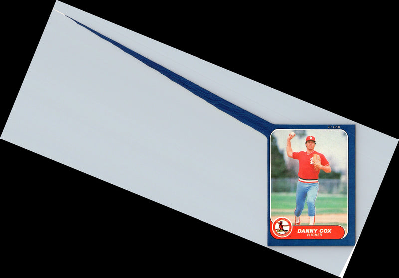 1986 Fleer Danny Cox