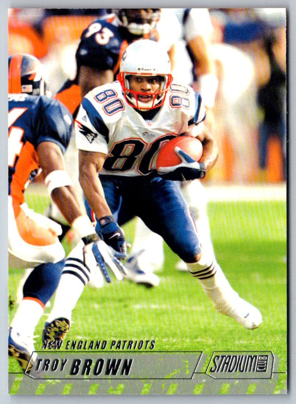 2002 Stadium Club Troy Brown #78