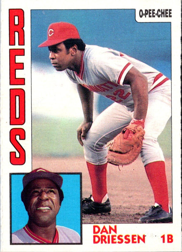 1984 O-Pee-Chee Dan Driessen #44