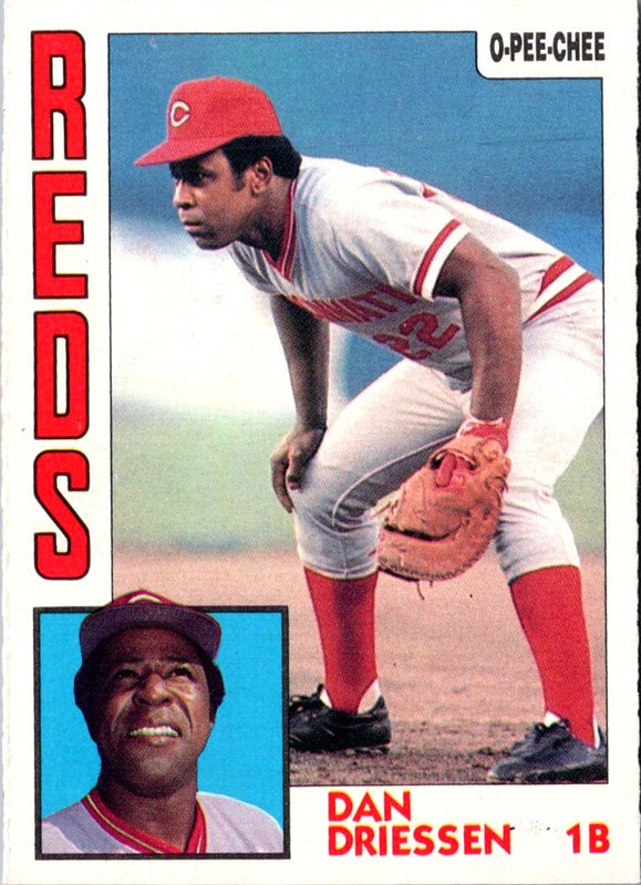 1984 O-Pee-Chee Dan Driessen #44