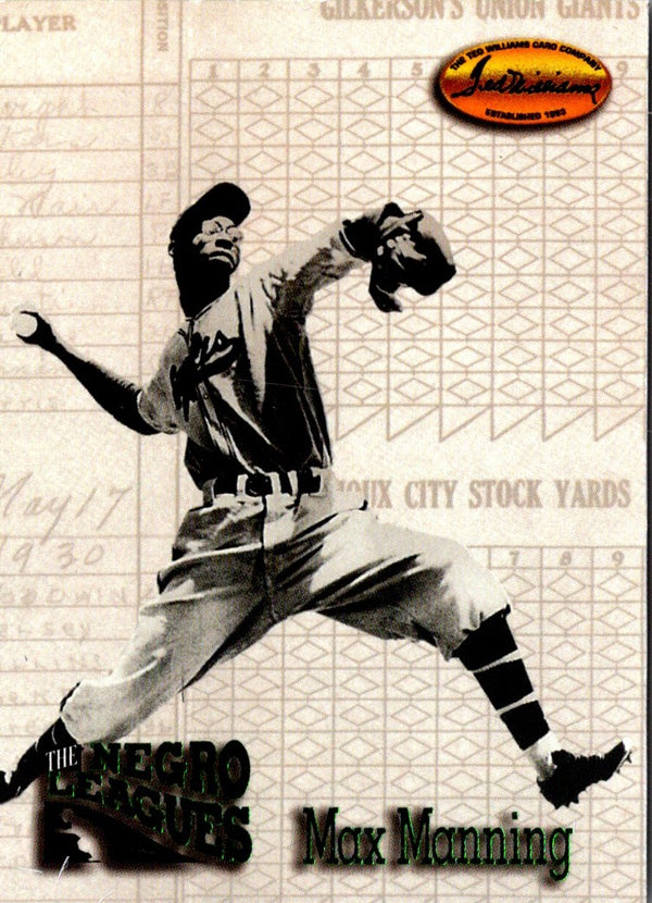 1993 Ted Williams Max Manning #111