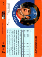 1990 Kraft Edmonton Oilers #97